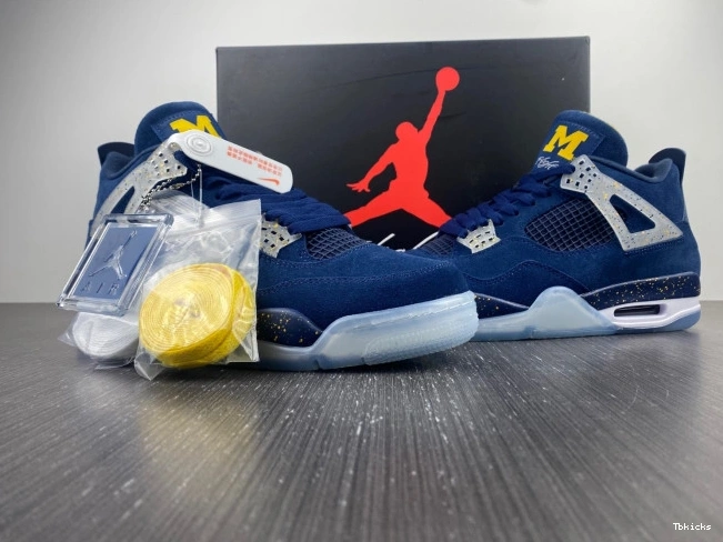 Rep TBK (PE) AJ4-1036660 Retro Michigan 4 Air Jordan 0707